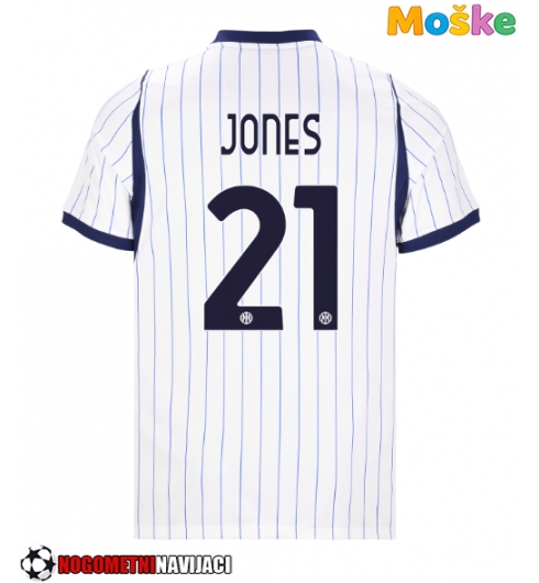 Moške Nogometnih dresov Inter Milan Curtis Jones #21 Gostujoči 2026-27 Kratki rokavi Moške Nogometnih dresov Inter Milan Curtis Jones #21 Gostujoči 2026-27 Kratki rokavi